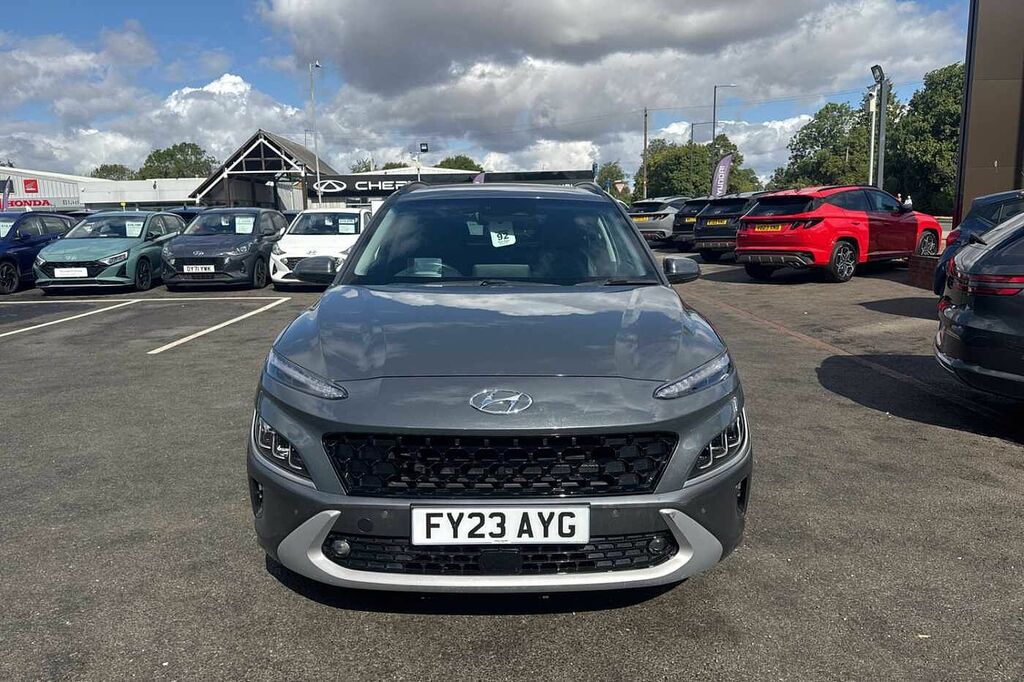 Hyundai Kona 1.6 Gdi Hybrid Ultimate Dct FY23AYG Grey #5