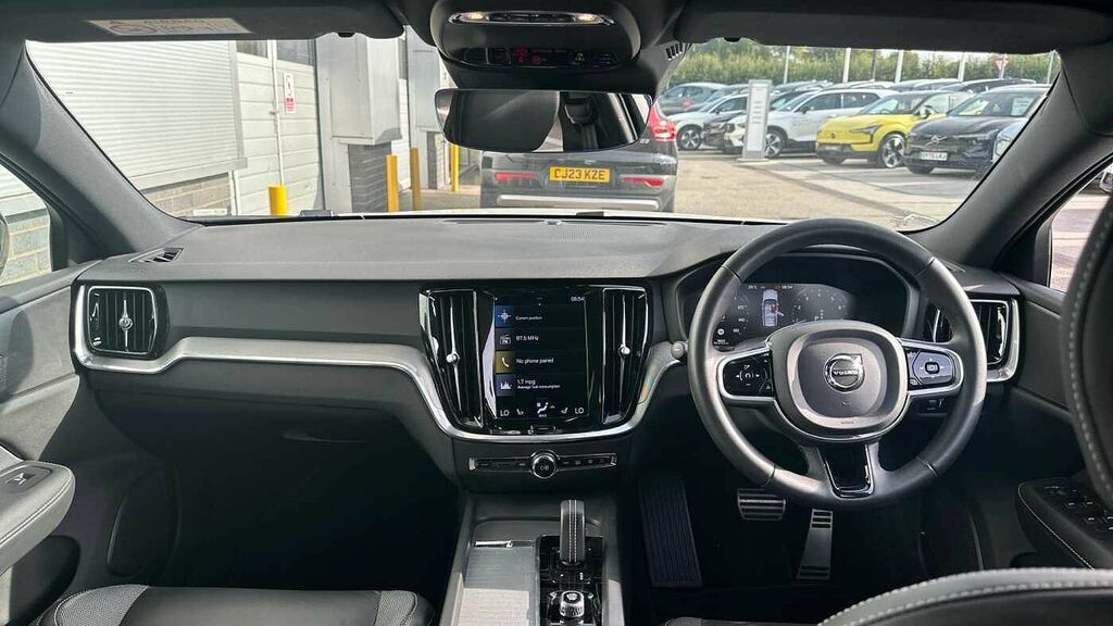 Volvo V60 R-design, B4 Mild Hybrid White #5