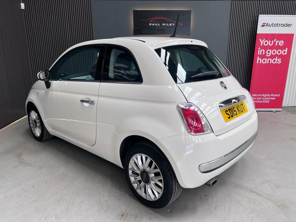 Fiat 500 1.2 Lounge Euro 6 Ss White #6
