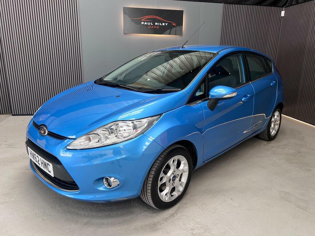 Ford Fiesta Hatchback 1.25 Zetec 201262 Blue #3
