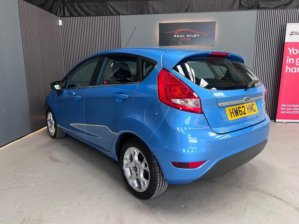 Ford Fiesta Hatchback 1.25 Zetec 201262 Blue #6