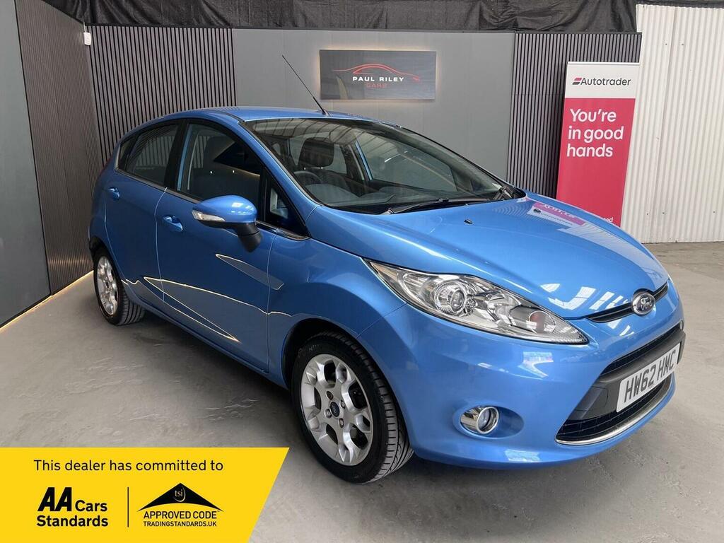 Ford Fiesta Hatchback 1.25 Zetec 201262 Blue
