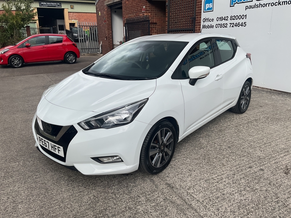 Nissan Micra Hatchback 1.0 Acenta White #2