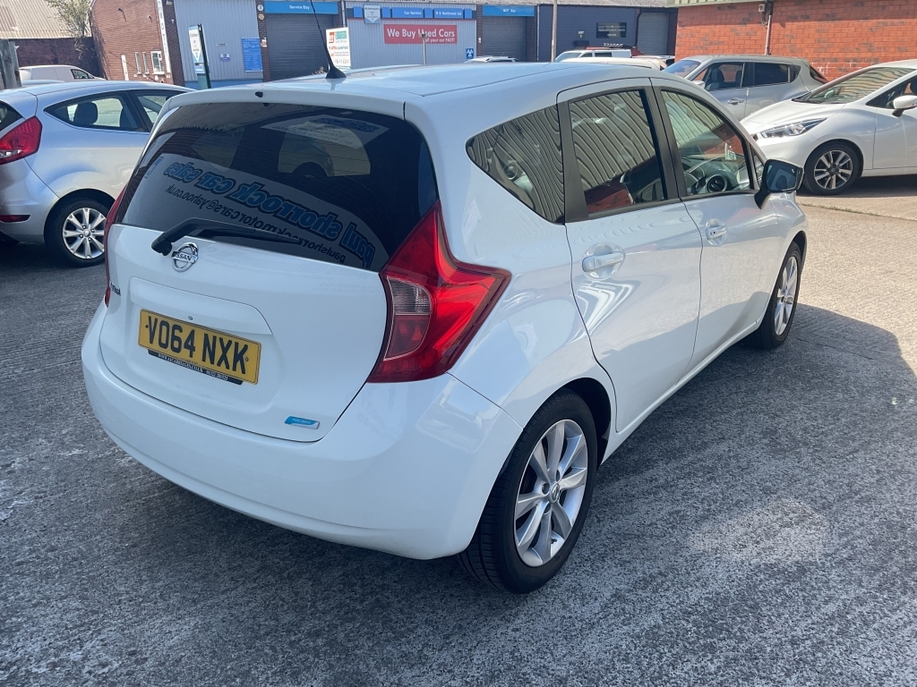Nissan Note Mpv 1.5 Dci Tekna White #3