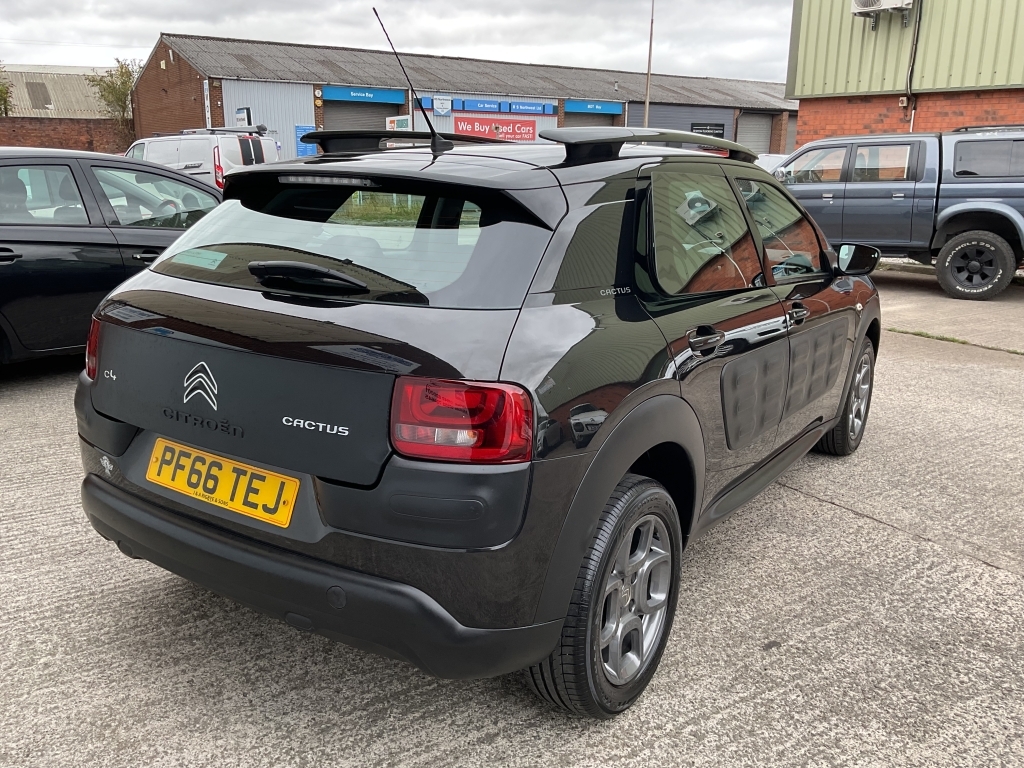 Citroen C4 Cactus Hatchback 1.6 Bluehdi Feel Black #5
