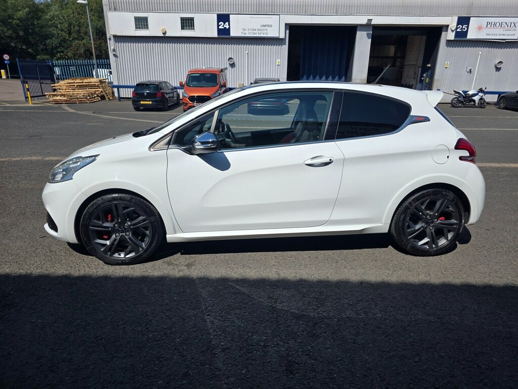 Peugeot 208 1.6 Thp Gti Prestige White #6