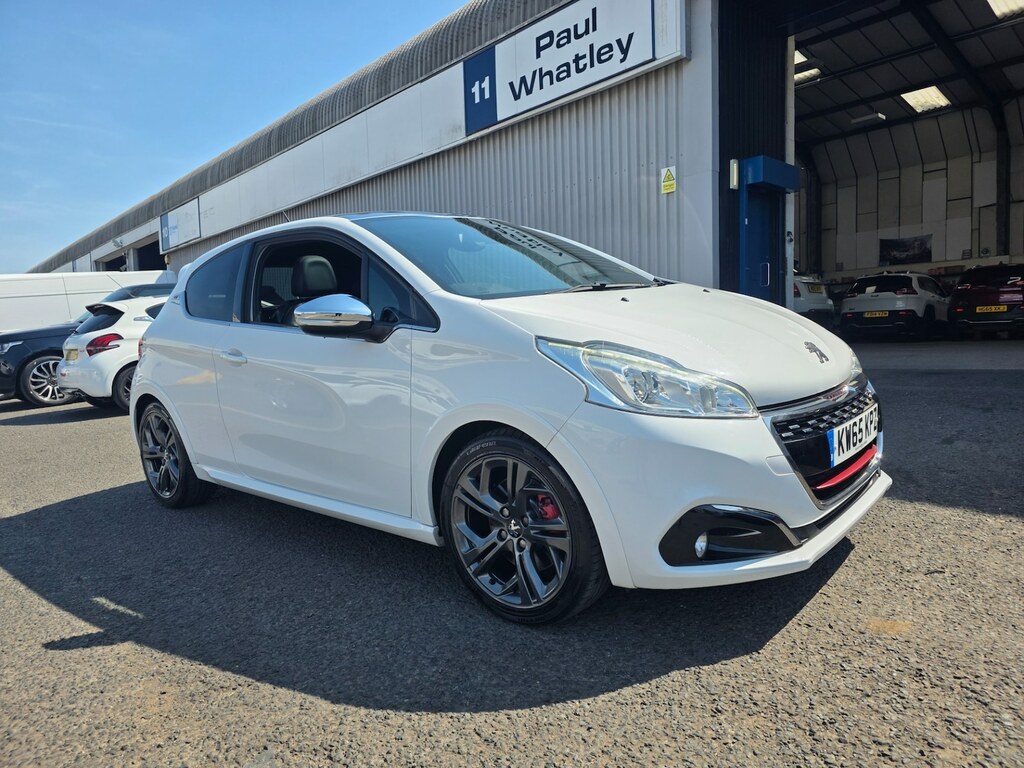 Peugeot 208 1.6 Thp Gti Prestige White #2