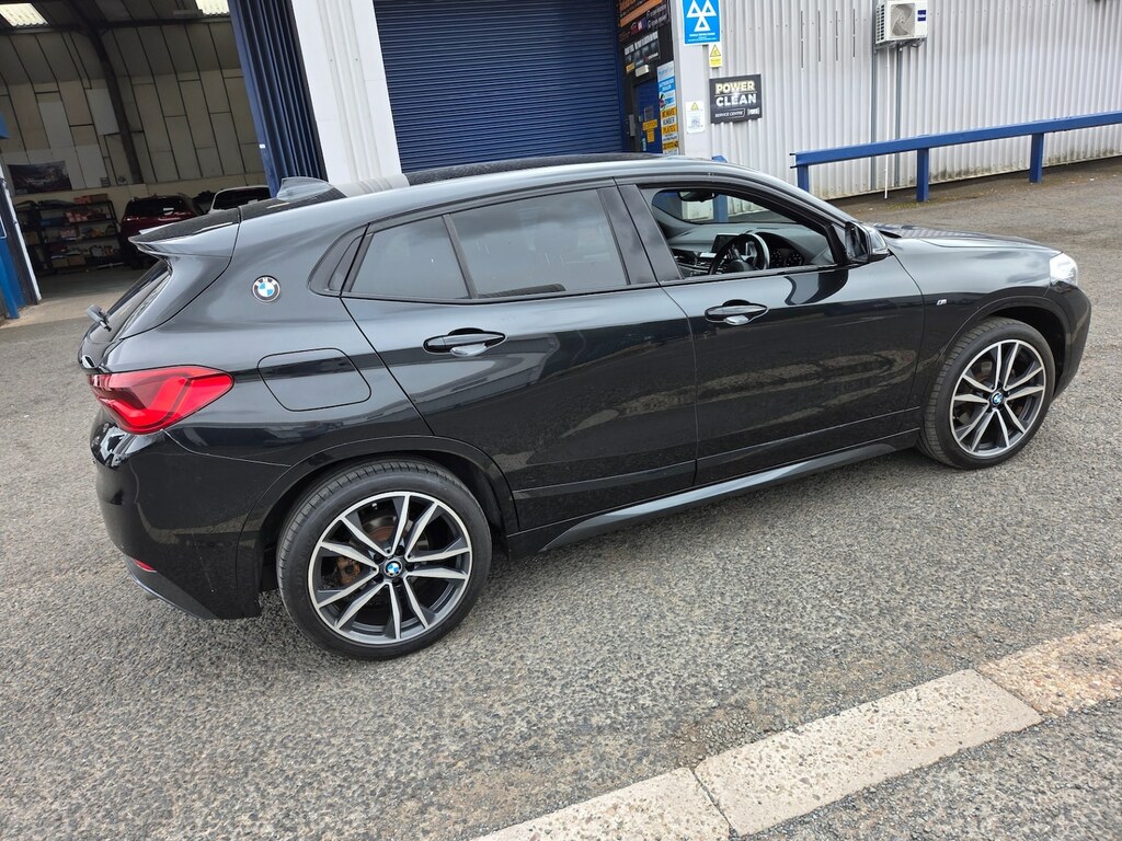 BMW X2 Xdrive 18D M Sport BG68BVR Black #4