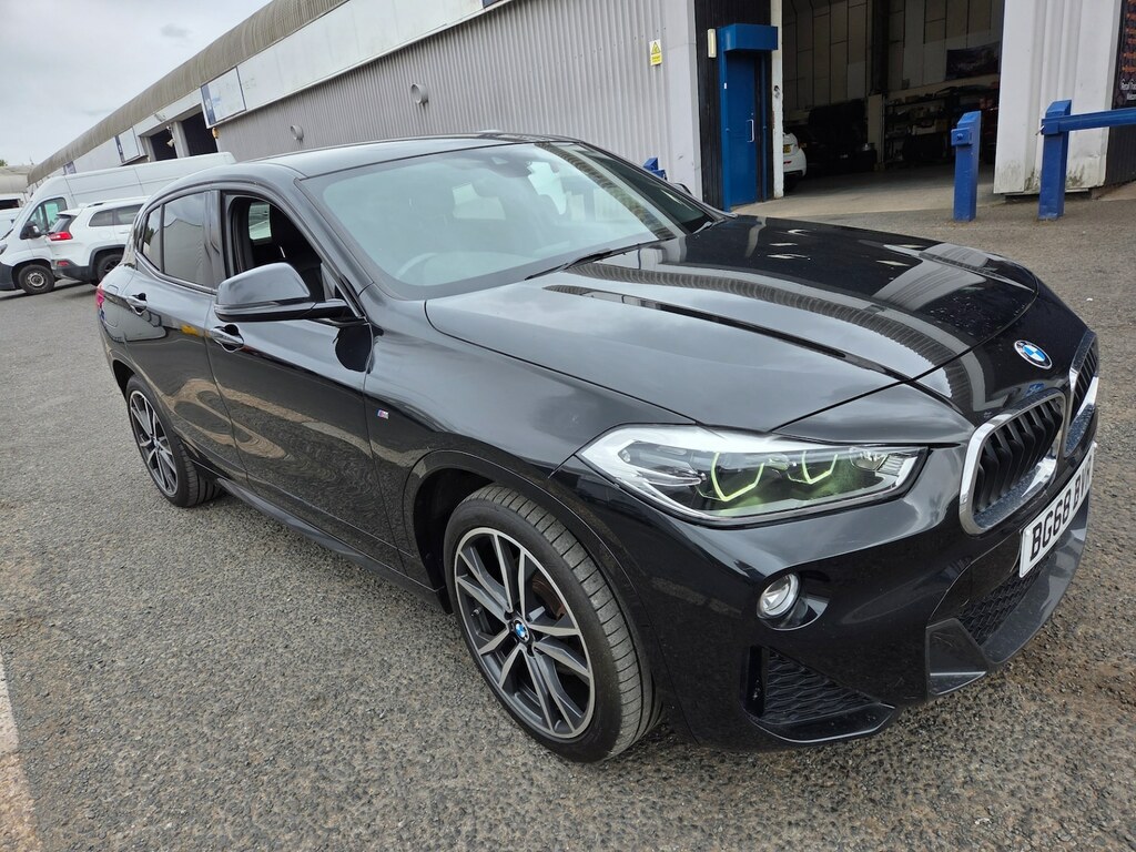 BMW X2 Xdrive 18D M Sport BG68BVR Black #2