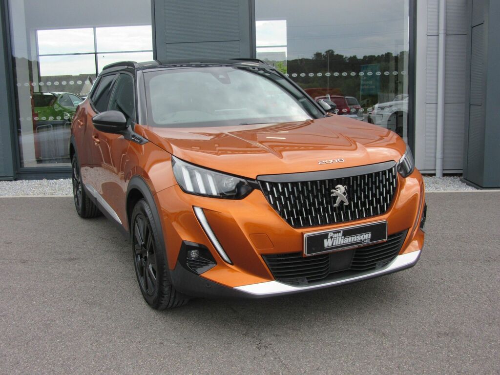 Peugeot 2008 1.2 Puretech Gt Line Suv Eat Euro 6 S Orange