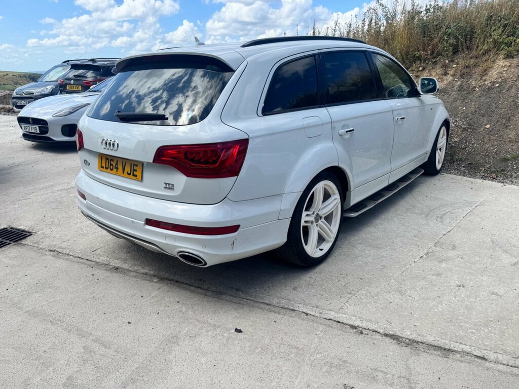 Audi Q7 3.0 Tdi V6 S Line Sport Edition Tiptronic Quattro LD64VJE White #2