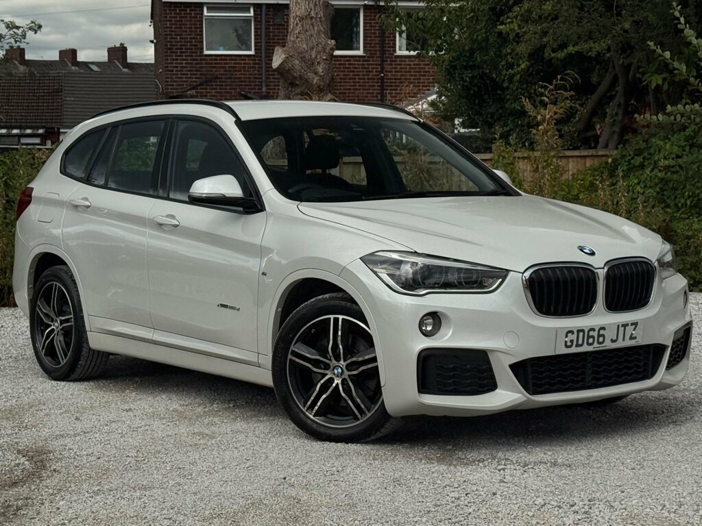 BMW X1 2.0 25D M Sport Xdrive Euro 6 Ss GD66JTZ White