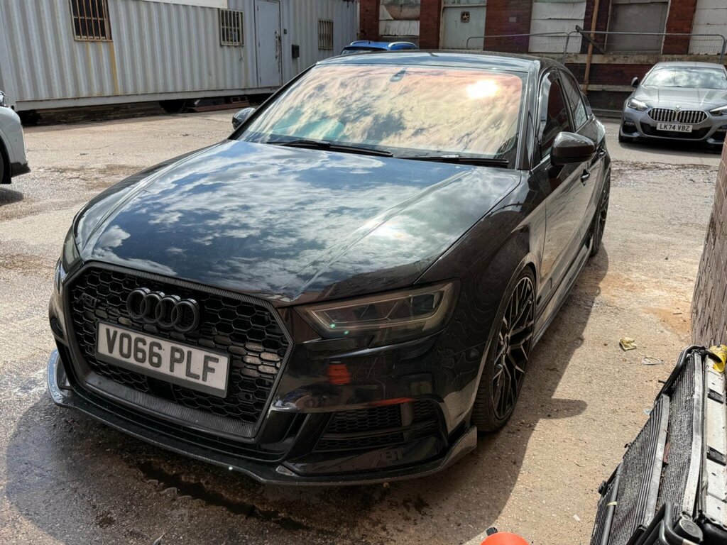 Audi S3 2.0 Tfsi S Tronic Quattro Euro 6 Ss Black