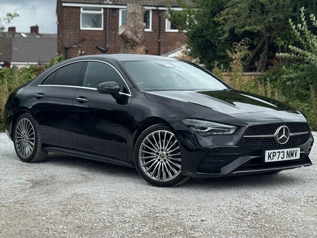 Mercedes-Benz CLA Class 1.3 Cla200h Mhev Amg Line Premium Coupe 7G-dct E Black