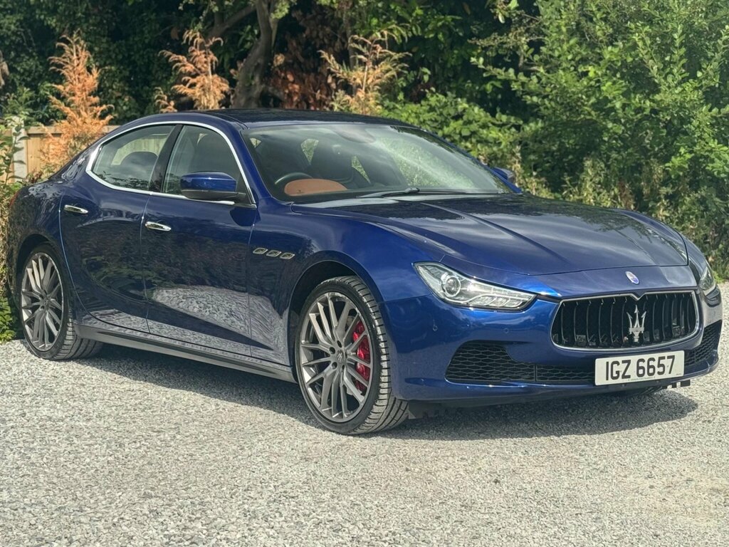 Maserati Ghibli 3.0 V6 Saloon Zf Euro 5 330 Ps Blue #5