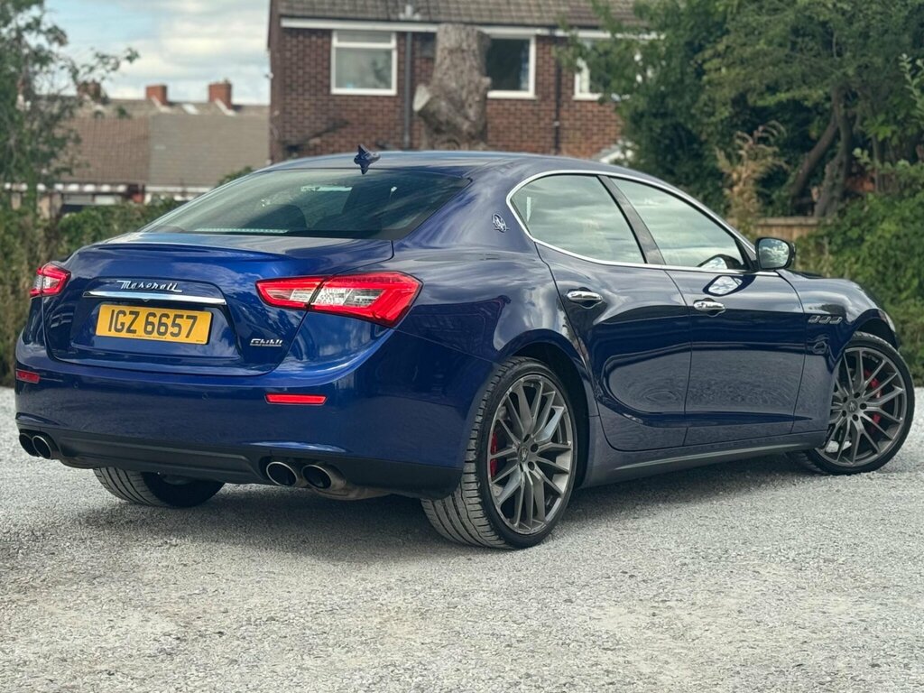 Maserati Ghibli 3.0 V6 Saloon Zf Euro 5 330 Ps Blue #4