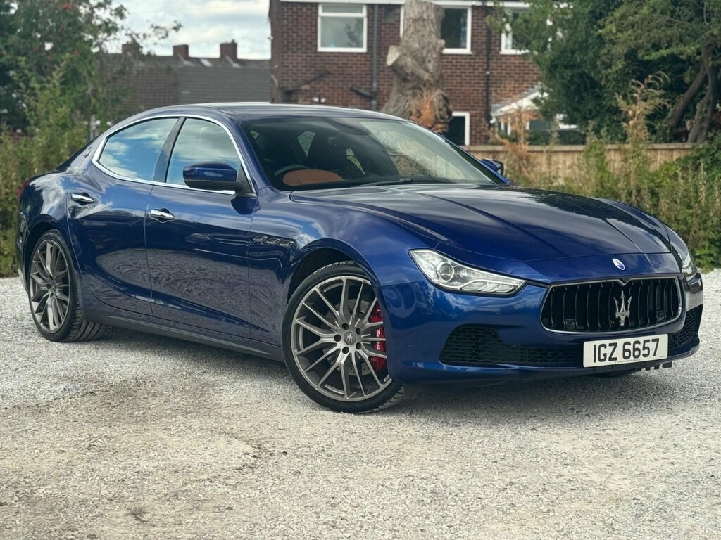 Maserati Ghibli 3.0 V6 Saloon Zf Euro 5 330 Ps Blue