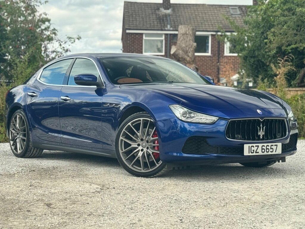 Maserati Ghibli V6 S Gransport Blue #48