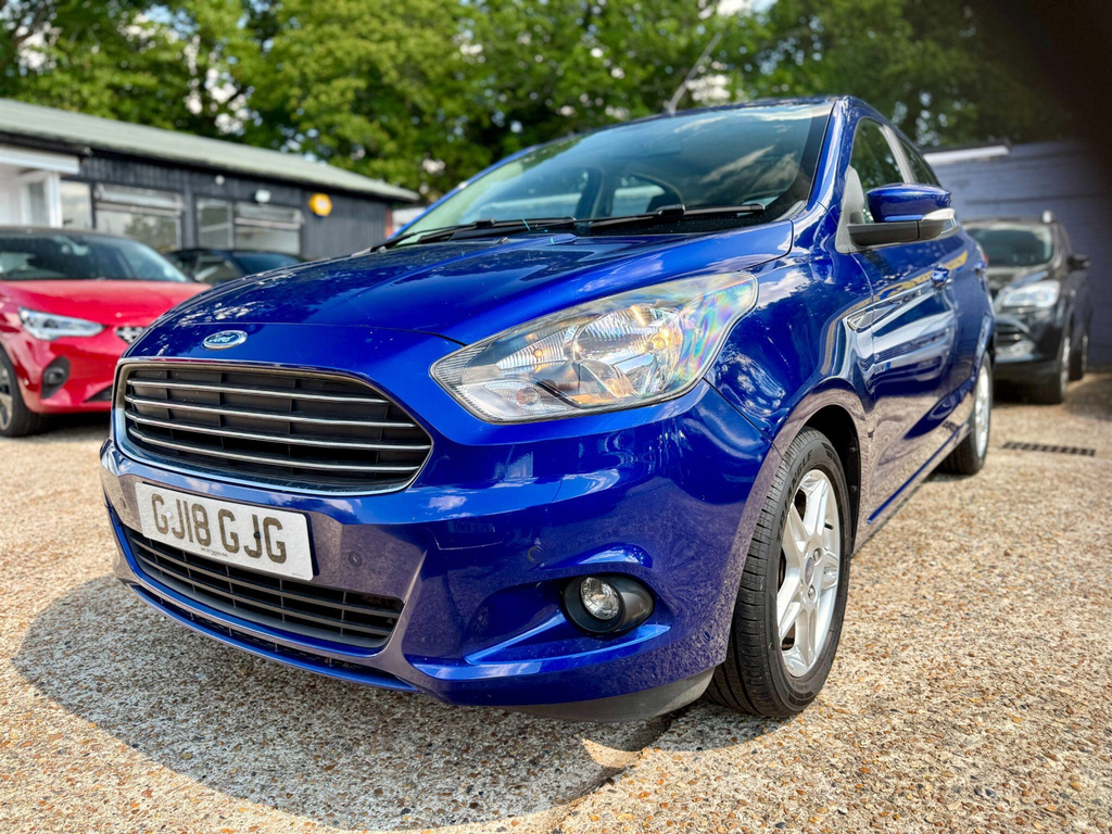 Ford KA+ Hatchback Blue #3