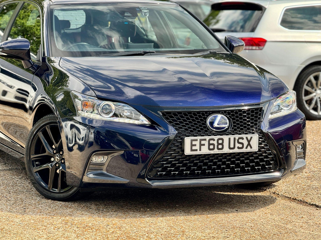 Lexus CT 200H 1.8 F-sport Cvt White #7