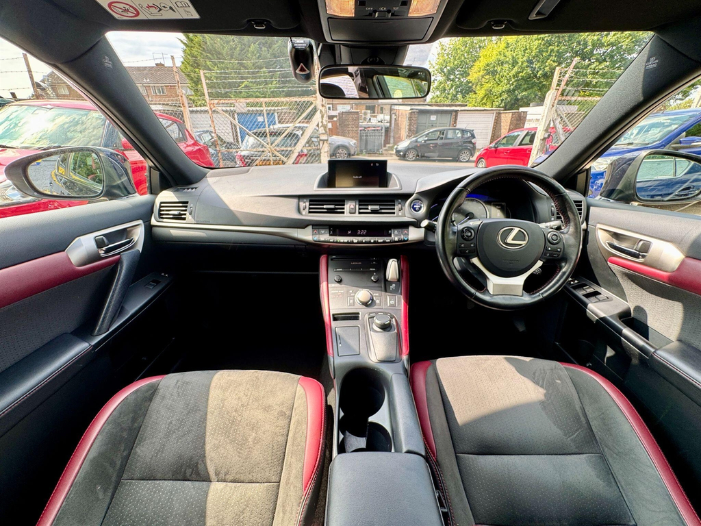 Lexus CT 200H 1.8 F-sport Cvt White #20