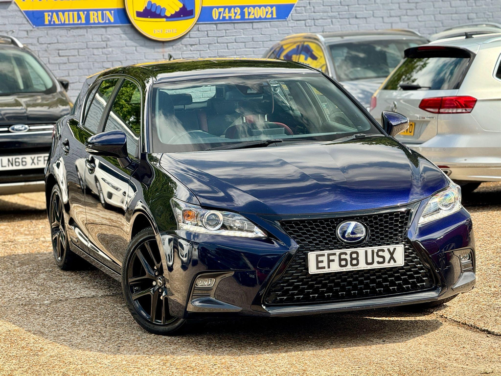 Lexus CT Hatchback Blue #6