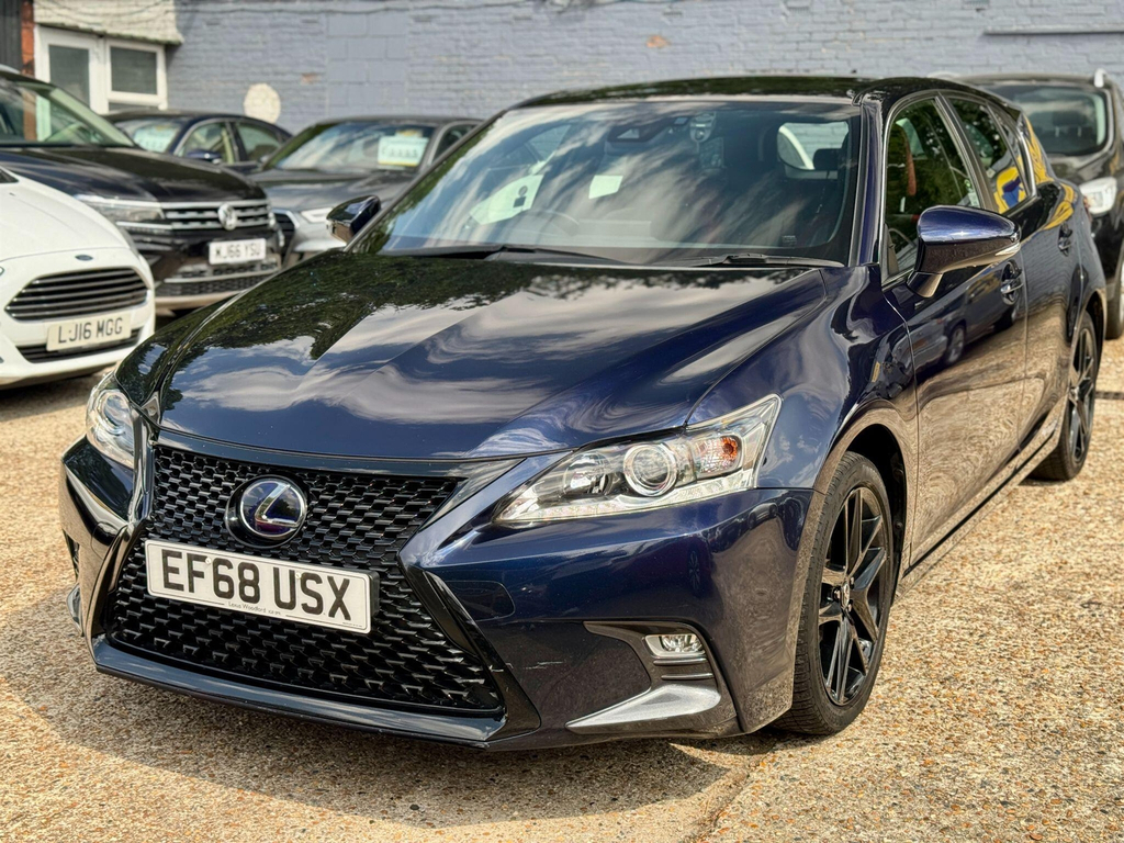 Lexus CT Hatchback Blue #3