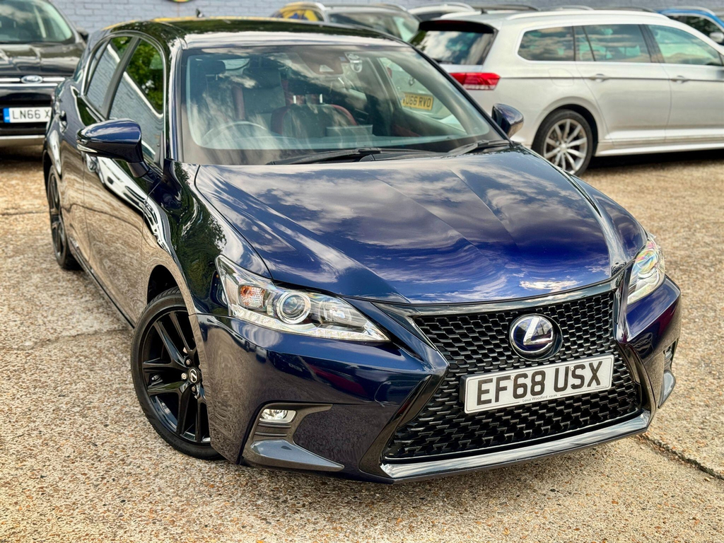 Lexus CT 200H 1.8 F-sport Cvt White #10