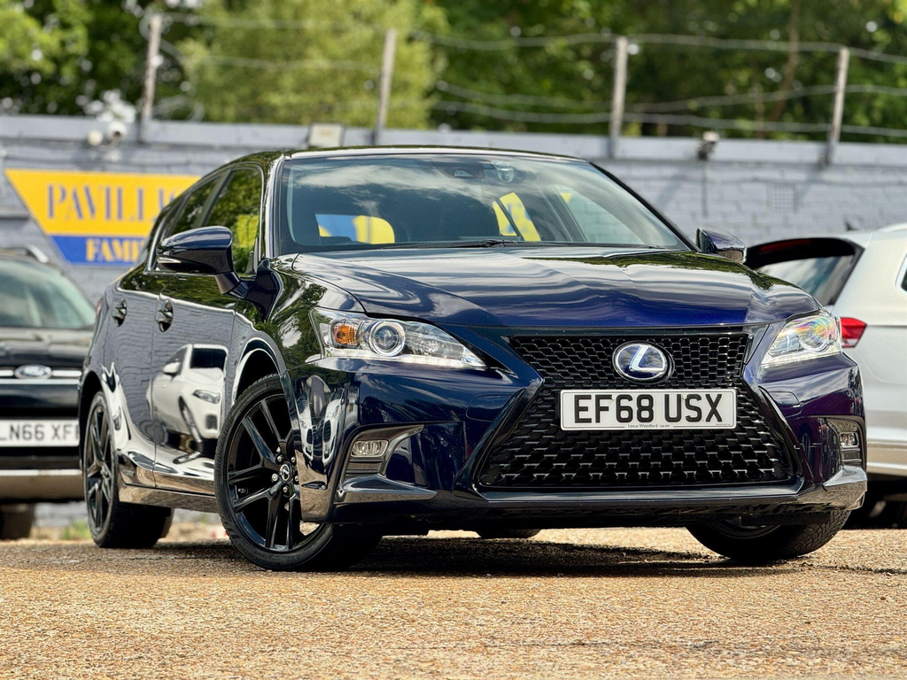 Lexus CT Hatchback Blue #5