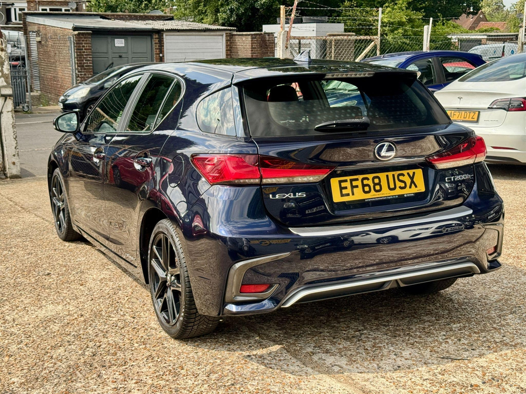 Lexus CT Hatchback Blue #4