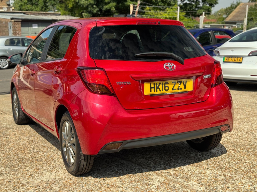Toyota Yaris Hatchback HK16ZZV Red #4