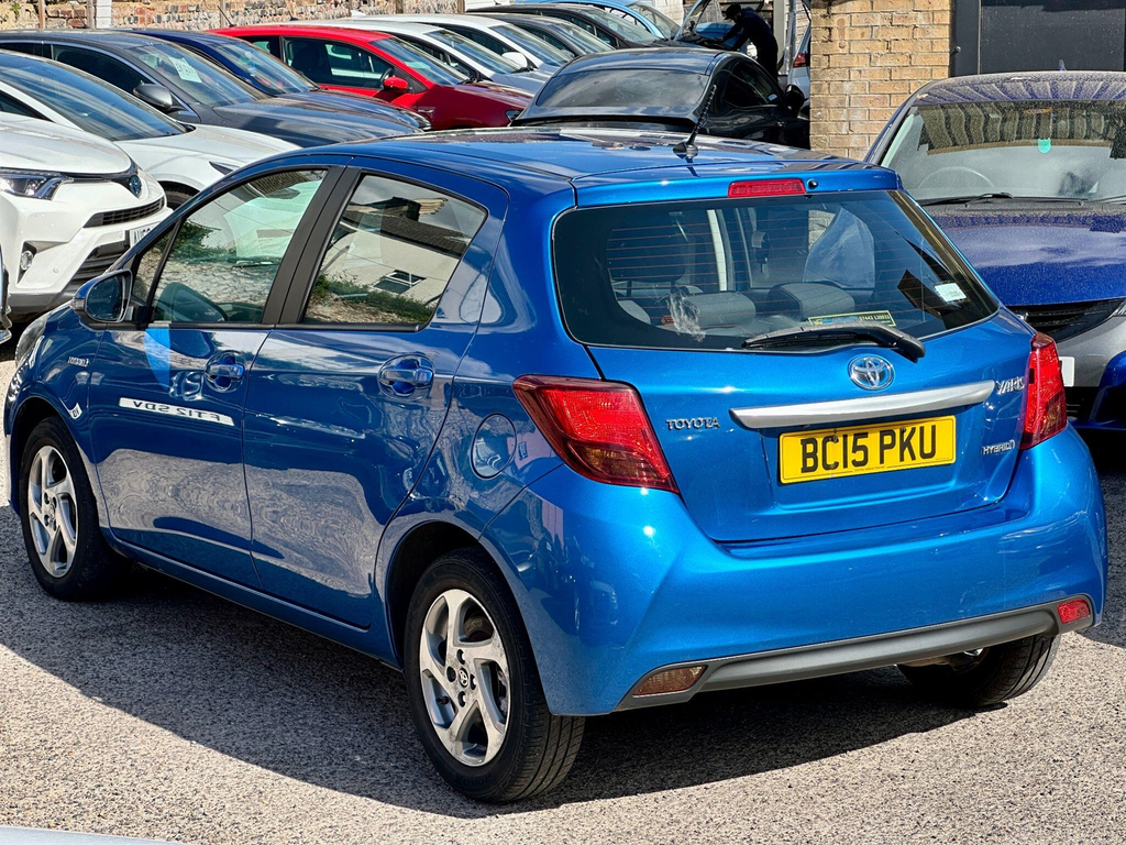 Toyota Yaris Hatchback BC15PKU Blue #4