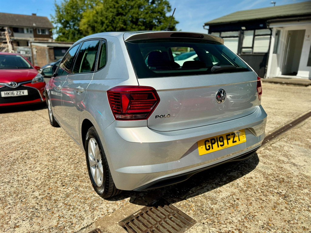 Volkswagen Polo 1.0 Evo Se Euro 6 Ss GP19FZT Silver #4