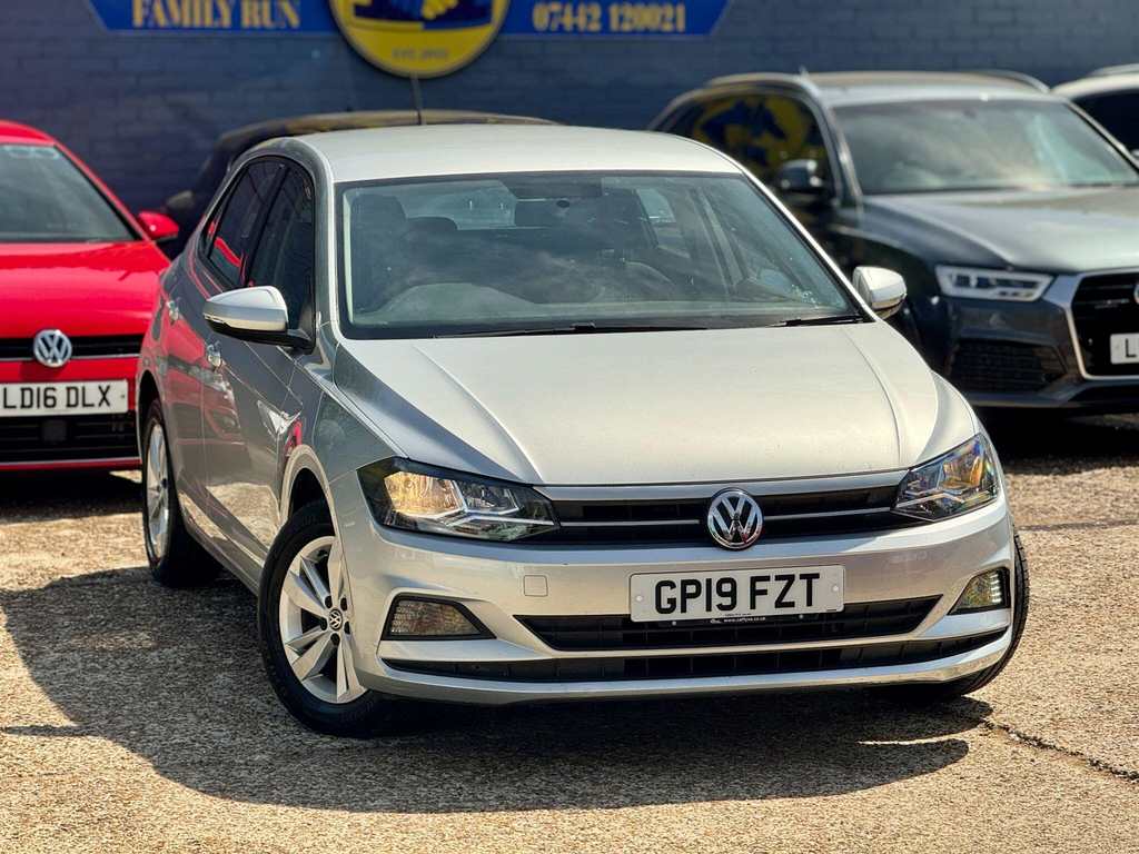 Volkswagen Polo 1.0 Evo Se Euro 6 Ss GP19FZT Silver #2