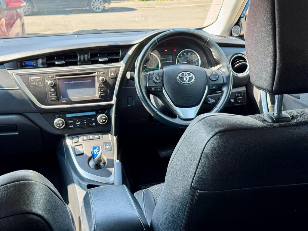Toyota Auris 1.8 Vvt-h Icon Cvt Euro 5 Ss White #20