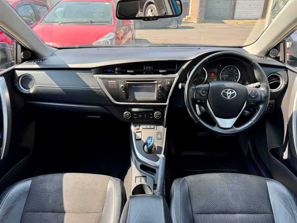 Toyota Auris 1.8 Vvt-h Icon Cvt Euro 5 Ss White #23