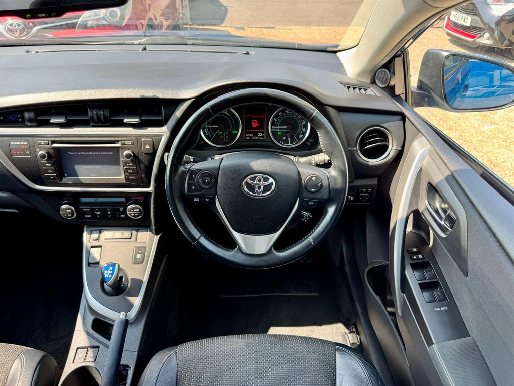 Toyota Auris 1.8 Vvt-h Icon Cvt Euro 5 Ss White #24