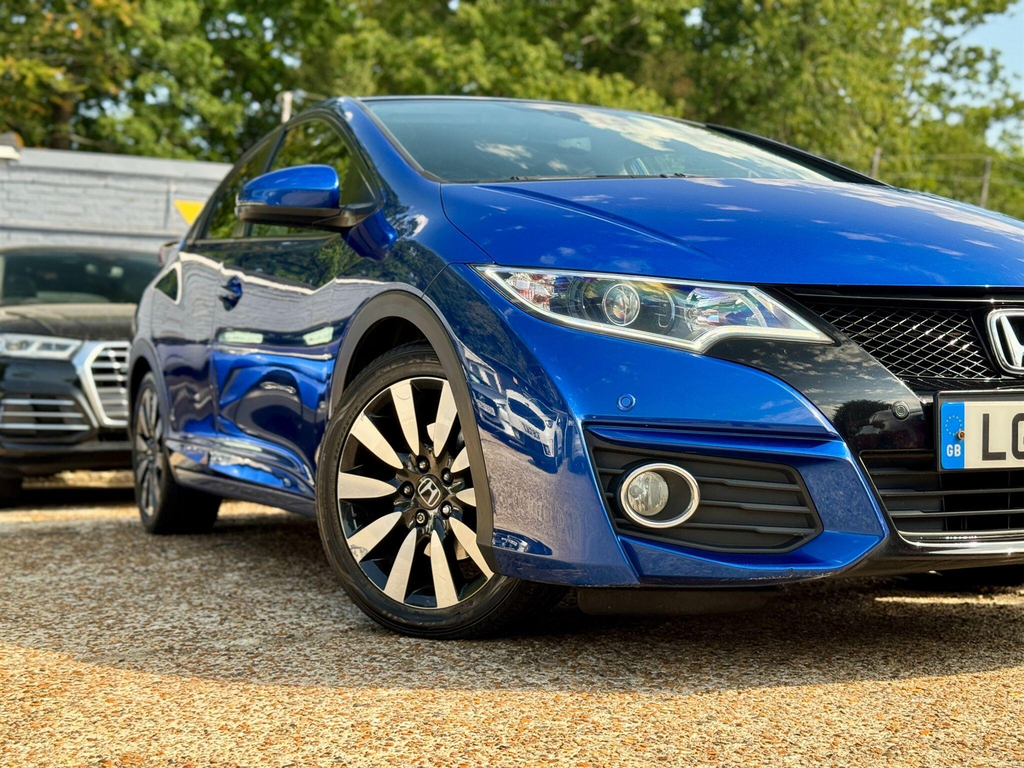 Honda Civic 1.6 I-dtec S. 20 Road Tax. Econom Red #11
