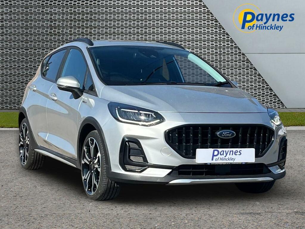 Ford Fiesta 1.0T Ecoboost Mhev Active X Dct Euro 6 Ss Silver