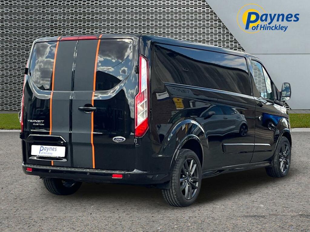Ford Transit Custom 2.0 290 Ecoblue Sport L2 H1 Euro 6 Ss Black #3