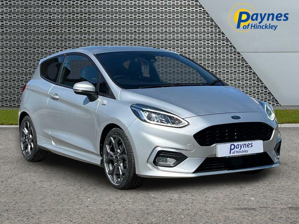 Ford Fiesta 1.0T Ecoboost St-line Euro 6 Ss Silver
