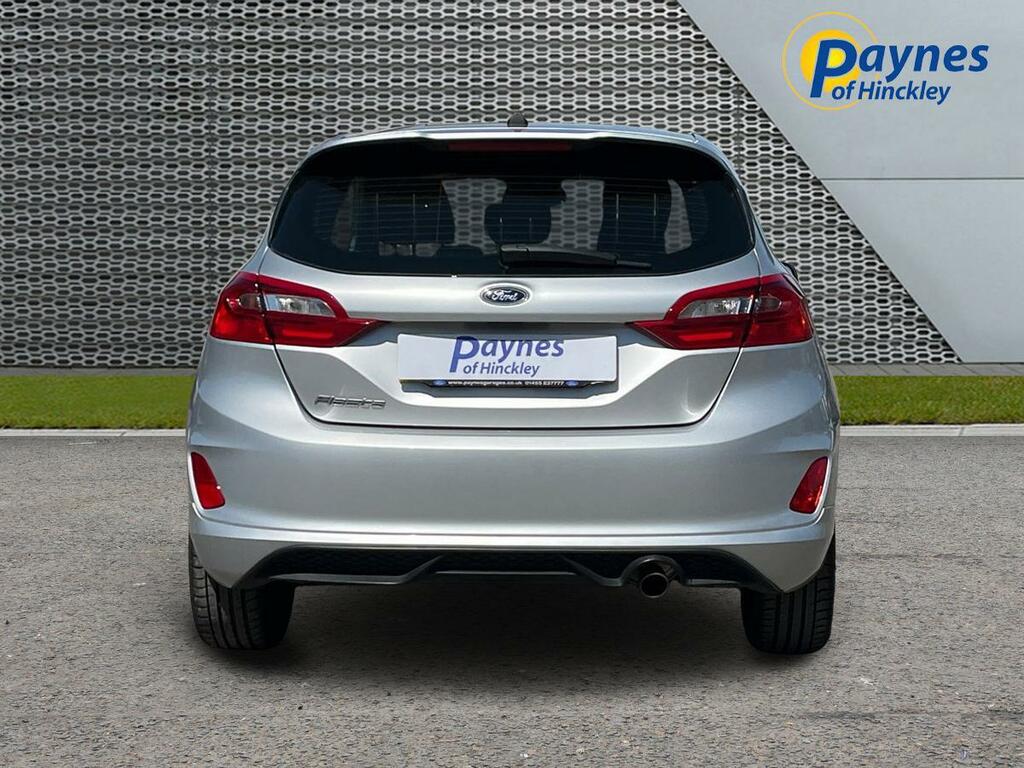 Ford Fiesta 1.0T Ecoboost St-line Euro 6 Ss Silver #4