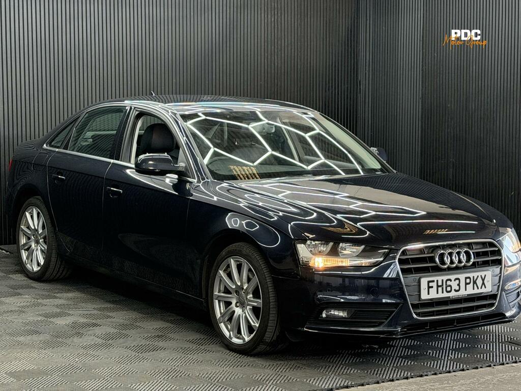 Audi A4 Estate 2.0 Tdi Black Edition S Tronic Quattro Euro White #8