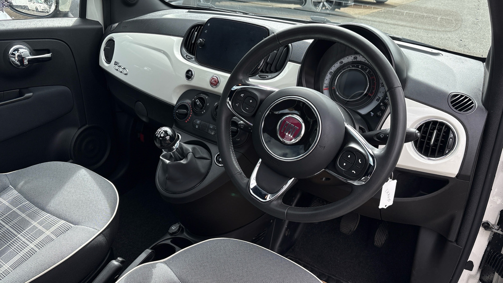 Fiat 500 1.0 Mild Hybrid Lounge White #6