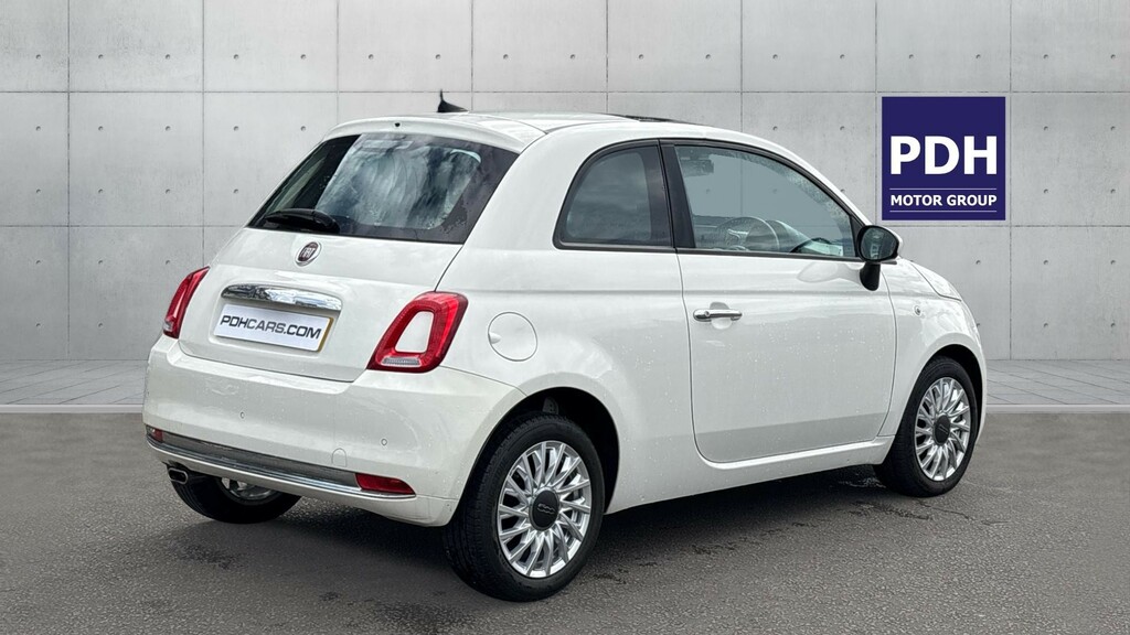 Fiat 500 1.0 Mild Hybrid Lounge White #3