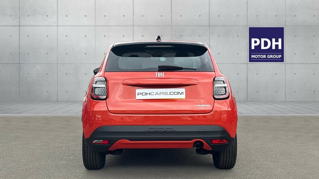 Fiat 600 1.2 Hybrid 100Bhp 48V Edct-6 Orange #4