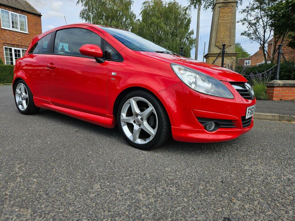 Vauxhall Corsa Hatchback 1.4I 16V Sri Ac 201060 Red