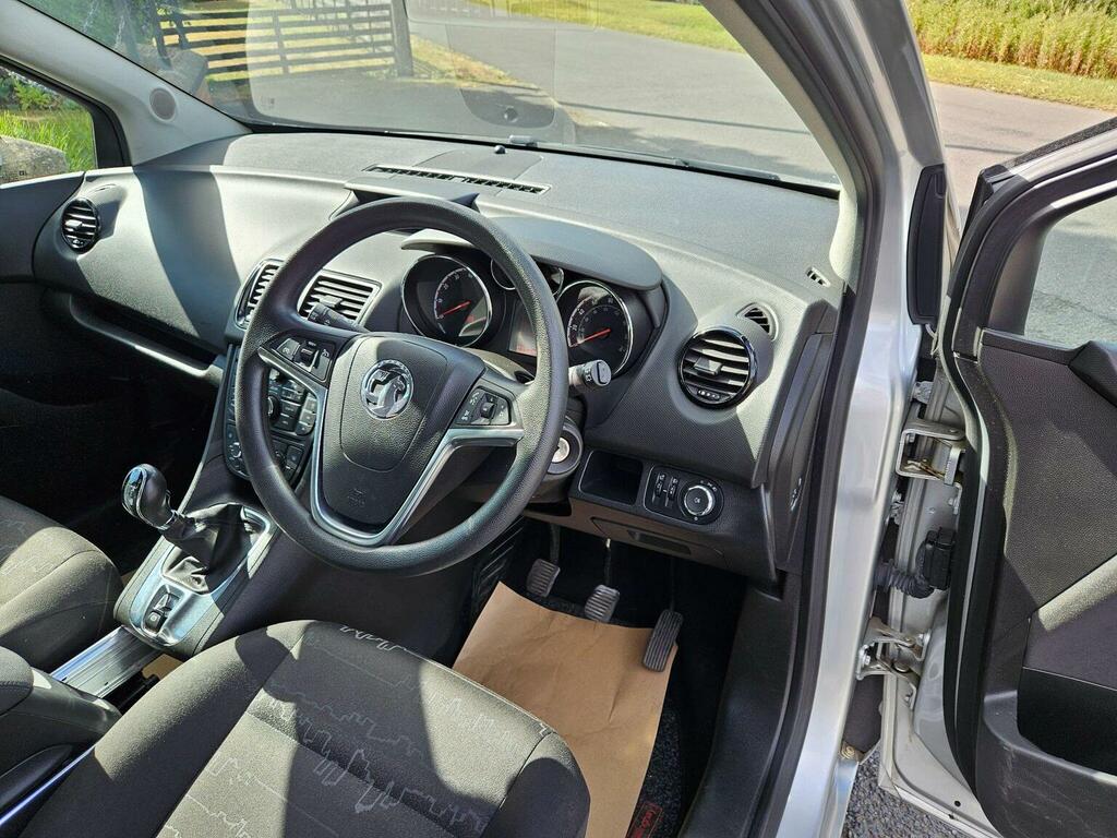 Vauxhall Meriva Mpv 1.4T 16V Exclusiv Euro 5 201313 Silver #2