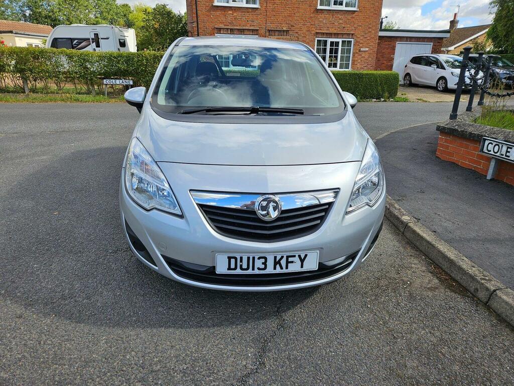 Vauxhall Meriva Mpv 1.4T 16V Exclusiv Euro 5 201313 Silver #4