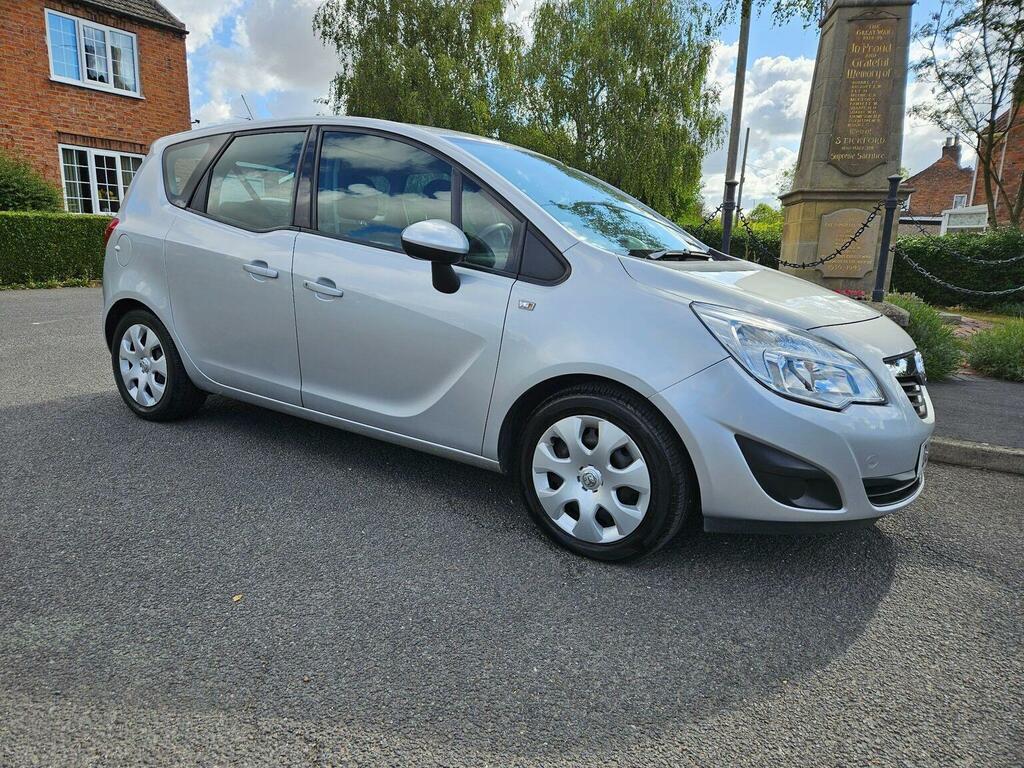 Vauxhall Meriva Mpv 1.4T 16V Exclusiv Euro 5 201313 Silver
